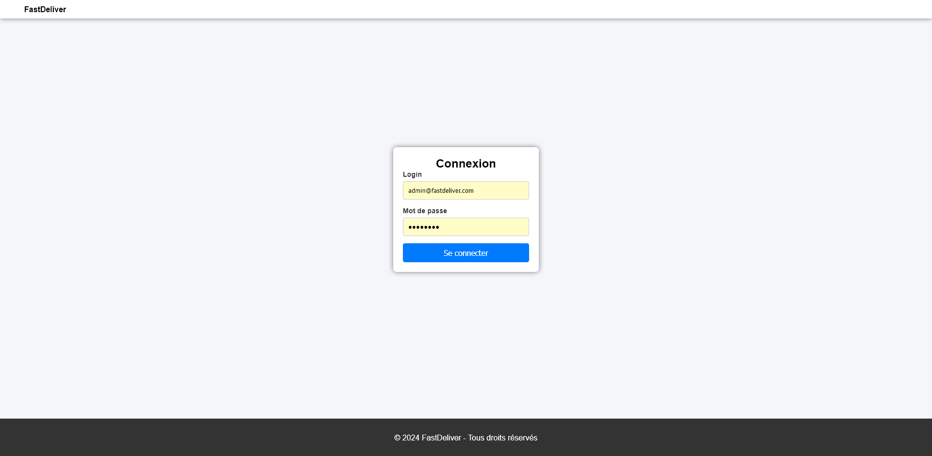 fastdeliver - Site de gestion de colis thumbnail 2
